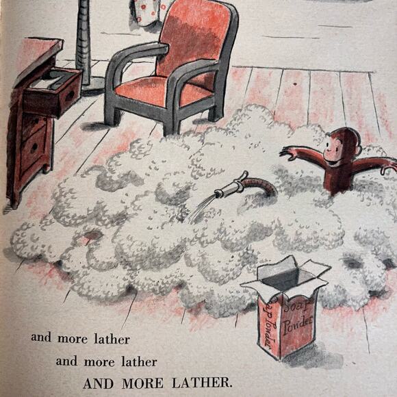 Curious George Gets a Medal Book - Picture 5 of 6